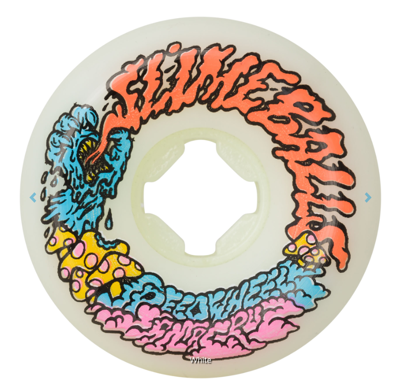 Slime Balls Wheels 97a Vomit Mini 56mm Skateboard Wheels