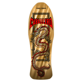 Powell Peralta Steve Caballero Chinese Dragon Reissue Gold Foil Skateboard Deck - 10.0"