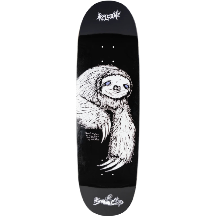 Welcome Sloth Deck Skateboard Deck - 9.5"