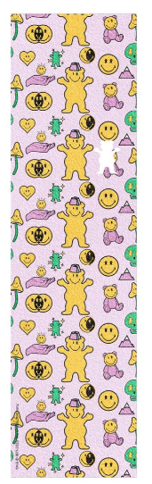 Grizzly Grip Tape Perforated sheet 9" Multi Color