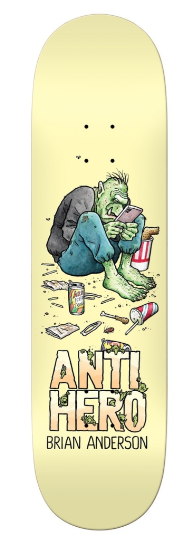 Anti Hero BA Trolls Skate Skateboard Deck 9.0"