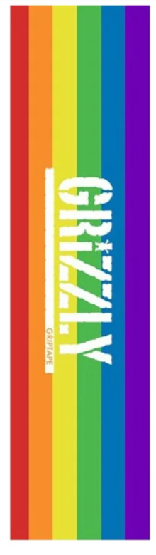 Grizzly Grip Tape Perforated sheet 9" Multi Color