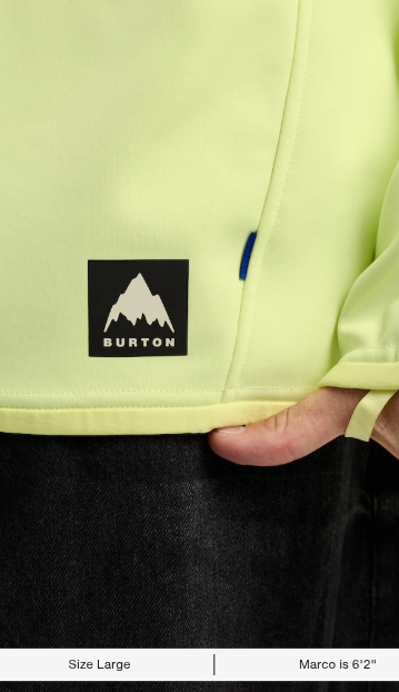 Burton Men's Crown Weatherproof Pullover Crewneck Fleece 2026