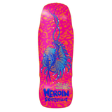 Heroin Nolan Houghton Knock Off Shaped Skateboard Deck 10.25"