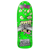 Heroin Team Curb Crusher Chomp Shaped Skateboard Deck 10.25"