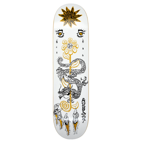Arbor Skateboards Alec Majerus Lucky Dragon Skateboard Deck 8.25"
