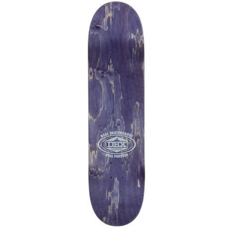 Real DBX Ishod Cat scratch Twin Tail Yellow Skateboard Deck 8.25"