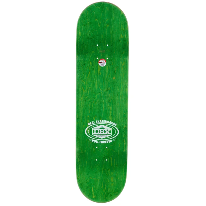 Real DBX Ishod Cat scratch Twin Tail Yellow Skateboard Deck 8.5"