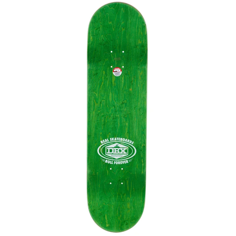 Real DBX Ishod Cat scratch Twin Tail Yellow Skateboard Deck 8.5"