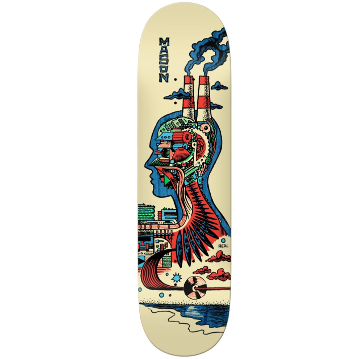 Real Mason Artificial Skateboard Deck 8.28"