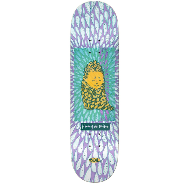 Real Wilkins Echos Skateboard Deck 8.5"