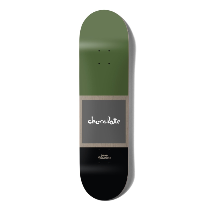 Chocolate Fernandez Square Skateboard Deck 8.5"