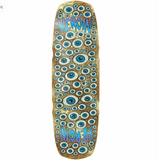 Heroin Seeing Double Mutated Gold Skateboard Deck 9.5"
