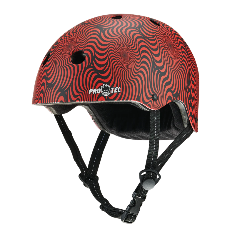 Pro Tec Low Pro Spitfire Signature Edition Certified Skateboard Helmet - Swirl