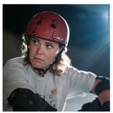 Pro Tec Low Pro Spitfire Signature Edition Certified Skateboard Helmet - Swirl