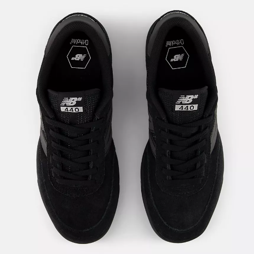 New Balance Numeric 440 V2 Skate Shoes - Black with Black 10.5