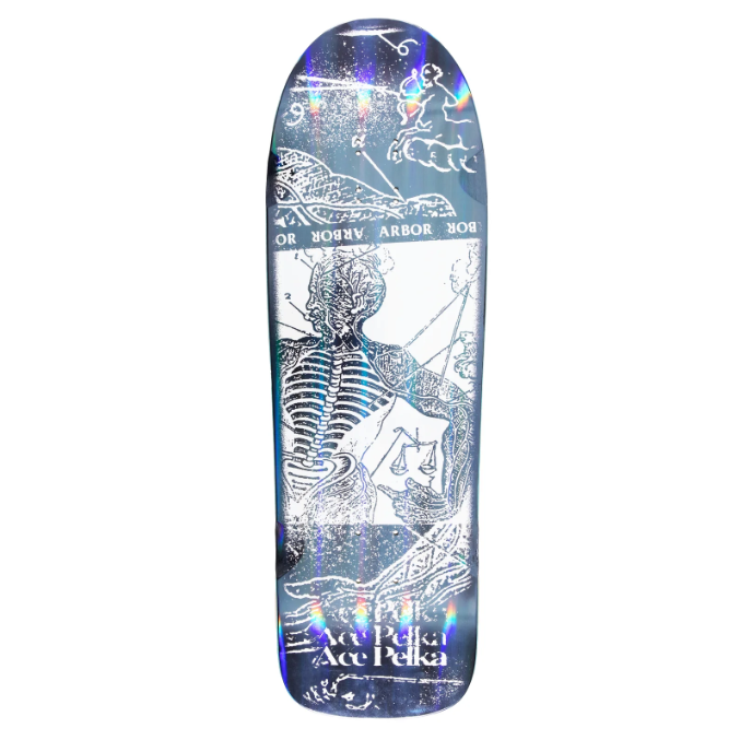 Arbor Skateboards Ace Pelka Anatomy Skateboard Deck 9.75"