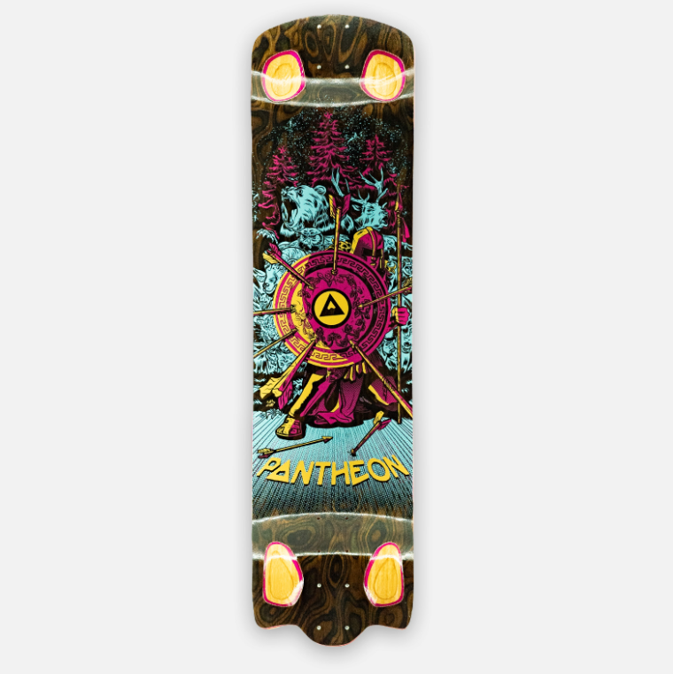 Pantheon Supersonic Medium Flex Complete Commuter Longboard Karma RAIN 74a Wheels