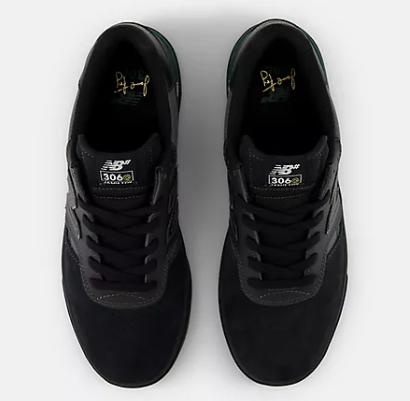 New Balance Jamie Foy 306 Cup Skate Shoes - Black With Nightwatch Green