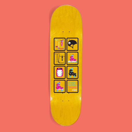 Enjoy Big Box Scooters Skateboards R7 Skateboard Deck 8.0"