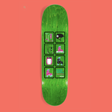 Enjoy Big Box Plastic Spectrum Skateboards R7 Skateboard Deck 8.25"