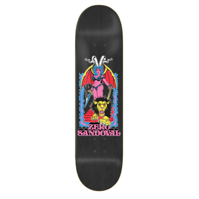 Zero Sandoval Lion Queen Skateboard Deck 8.25"