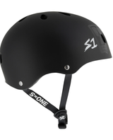 S-One S1 Lifer Helmet Skateboard Helmet Black Matte Lance Mountain