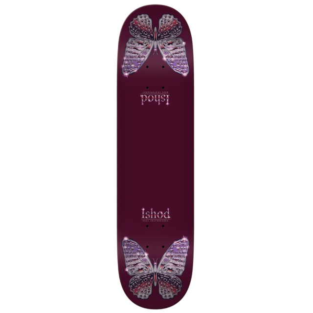 Real Ishod Mariposa Redux Twin Tail Skateboard Deck 8.0"