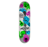 Santa Cruz Scribble Flash FeelBase Skateboard Deck 8.0"