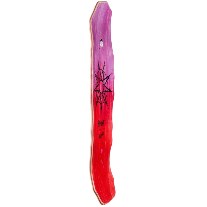 Welcome SLIPKNOT X WELCOME - Tribal S On Widow Skateboard Deck -  10.0"