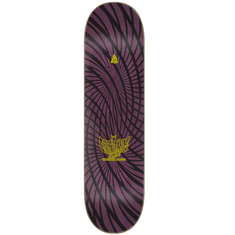 Creature Gravette Hippie Skull 20Th Pro Skate Deck 8.3"