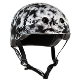 S-One S1 Lifer Skateboard Helmet Black & White Tie Dye