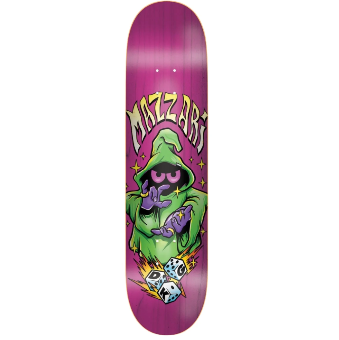 DGK Spellcaster Mazzari Skateboard Deck 8.25" *WALL ART* Warped Board