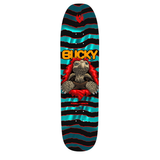Powell Bucky Lasek Tortoise Turquoise Foil Flight Skateboard Deck - 8.62"