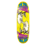 Heroin Team Merged Tall Boy Wheel Wells Shaped Skateboard Deck 10.25"