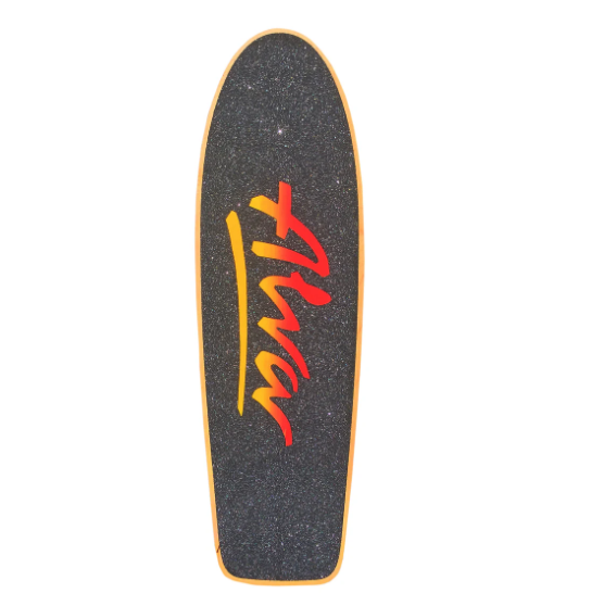 Alva Tri Logo Pig Skateboard Deck 10.0" Blue