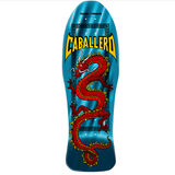 Powell Peralta Steve Caballero Chinese Dragon Reissue Auqa Foil Skateboard Deck - 10.0"
