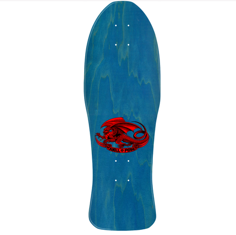 Powell Peralta Steve Caballero Chinese Dragon Reissue Auqa Foil Skateboard Deck - 10.0"