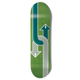 Girl Gass Dual Directional Twin Tail Skateboard Deck 8.25"