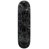Real Team Barbed Wire Foil Oval Rusted Skateboard Deck 8.5"