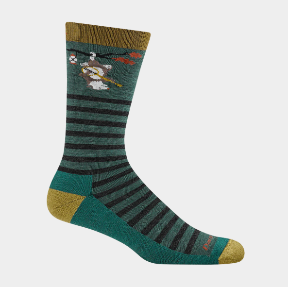 Darn Tough Men's Wild Life Crew Lightweight Lifestyle Socks