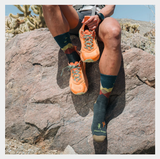 Darn Tough Men's Spaced Out Micro Crew Lightweight Hiking Socks