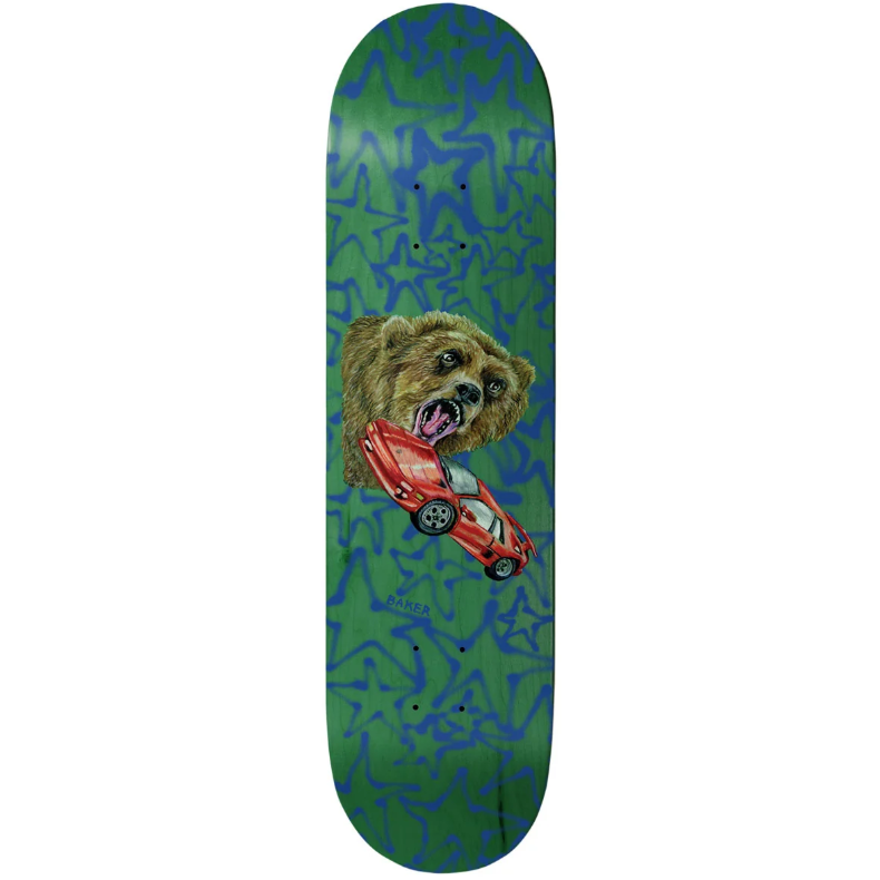 Baker Skateboard Jacopo Carozzi Rocket Science Twin Tail Deck 8.38"