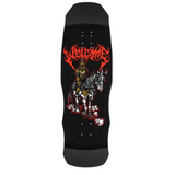 Welcome Rider On Dark Lord Shaped Skateboard Deck - 9.75"