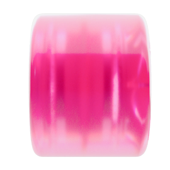 OJ Super Juice Bubble Gum Transparent Pink 78a 60mm Skateboard Wheels