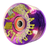 Slime Balls 78a Sam Hitz Light Ups OG LED 60mm Skateboard Wheels Slime Purple