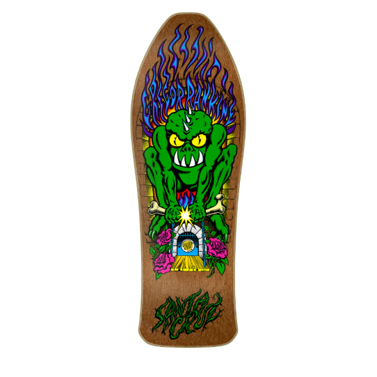 Santa Cruz Rankine Monster Reissue Skateboard Deck 10.39"