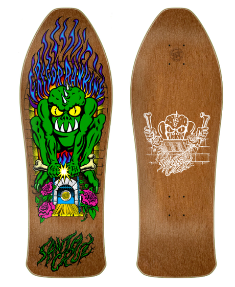 Santa Cruz Rankine Monster Reissue Skateboard Deck 10.39"