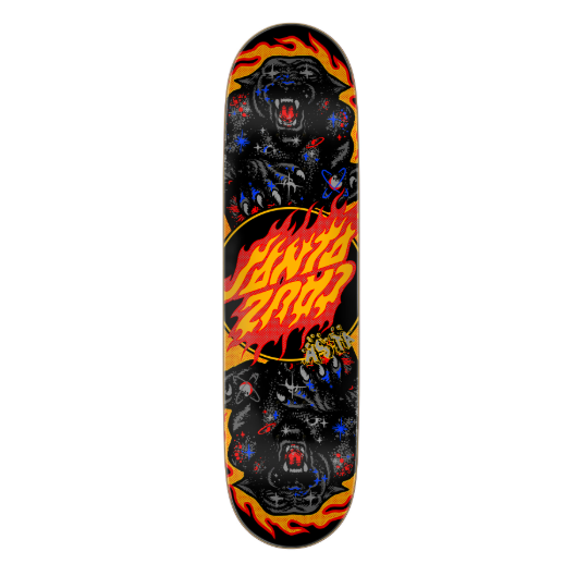 Santa Cruz Asta Cosmic Cat Twin Pro Skateboard Deck 8.2"