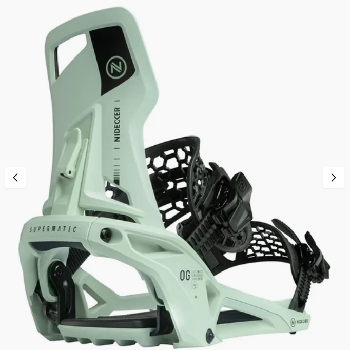 Nidecker OG Supermatic Men's Snowboard Bindings - 2026
